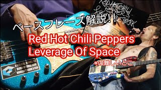 【Red Hot Chili Peppers】Leverage Of Space ベース解説動画 [upl. by Brear642]