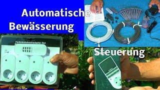 Automatische Bewässerung von Gardena einfach steuern wie geht das Hier im Film gezeigt [upl. by Diaz188]