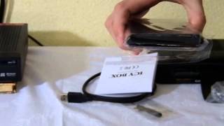 Rack USB 30 Raidsonic Icy Box IB273StU3 Black Unboxing Ro [upl. by Rik]