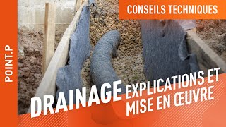 Conseils pour le drainage dune habitation [upl. by Soalokcin]