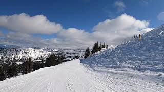 Grand Targhee Ski Resort Chief Joseph Bowl [upl. by Gibun]