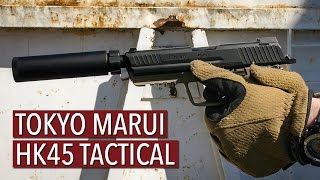 Tokyo Marui HK45 Tactical Review [upl. by Alic]