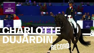 Charlotte Dujardin amp MSJ Freestyle Record Breaking Performance  FEI Dressage World Cup™ [upl. by Pasquale]