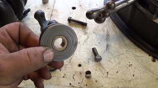 1920s KWIKWAY Valve Refacer Repair Part 1 [upl. by Haelem]