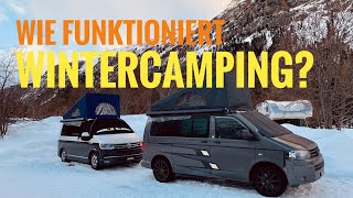 Camping im Winter 🥶❄️ Dank WintercampingTutorial auch im Winter Spass mit dem VW California [upl. by Nivlad971]