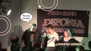 Deponia Doomsday Tour Mitschnitt Hamburg toneworx  Poki amp Band Live [upl. by Welcy]