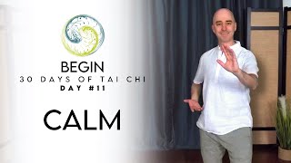 Day 11  Calm and Focused  BEGIN  30 Days of Tai Chi [upl. by Stucker]