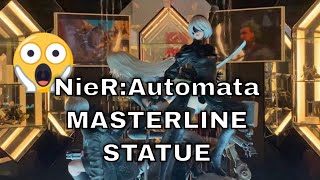 NieRAutomata SQUARE ENIX MASTERLINE 14 Scale Statue on Display at ARTNIA [upl. by Avot894]