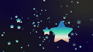 Colorful Star Vitamin Sea Theme Particles Background  Relaxation  Screensaver  VJ Loop [upl. by Alemap]