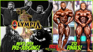 🚨2024 MR OLYMPIA LIVE 212 FINALS  MENS OPEN PREJUDGING  WATCHALONG [upl. by Alael]