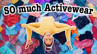 My INSANE Activewear Collection  Flexibility TikTok ft Gymshark [upl. by Nigrom841]