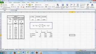 Interpolar en Excel [upl. by Jaquelin]