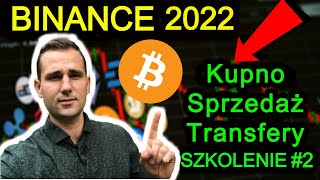 Binance 2023 Poradnik Jak Kupić i Jak Sprzedać Jak Wysłać Bitcoin i Kryptowaluty zna Giełdę [upl. by Dallis]