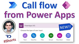 Call flow from Power Apps V2  ⭐New Feature Shorts [upl. by Jacinthe]