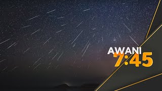 100 meteor sejam melintasi langit Malaysia malam ini [upl. by Leur]