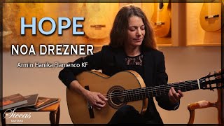 Noa Drezner plays quotHopequot on a Hanika Flamenco Guitar [upl. by Rabiah]