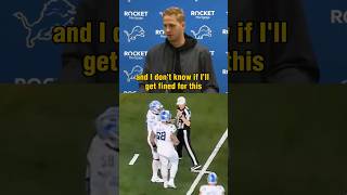 Jared Goff explains the illegal touching penalty on Lions 2pt conversion [upl. by Bartholomeo]