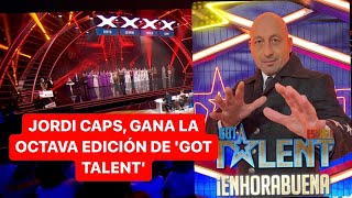 Jordi Caps el ganador de Got Talent España 2022 [upl. by Nylaroc]