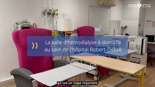 Lancement de l’hémodialyse pédiatrique à domicile à l’hôpital RobertDebré APHP [upl. by Ekeiram279]