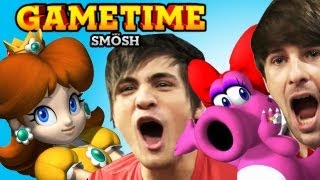 MARIO PARTY FTW Gametime w Smosh [upl. by Ormand834]