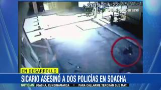 Ante un juez sicario que mató a dos policías a sangre fría en Soacha 23 julio 2015 [upl. by Hastings772]