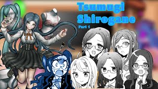 Different animes react to each otherpart 110\\ Danganronpa V3  Tsumugi Shirogane  •大好き• [upl. by Carmen]