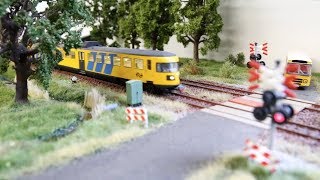 Modeltreinen door Nederlandse modelbaan Het Hoge Noorden  Deel 2 [upl. by Assenaj]