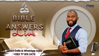 Bluffhill SDA Church  Bible Question amp Answer with Evangelist Marufu [upl. by Petes]