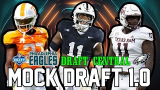 7Round EAGLESONLY Mock Draft I 2025 NFL Mock Draft I Birds get an EDGE RUSHER [upl. by Attevroc]