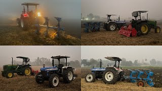 New holland 3630 best performance on 3mb plough 💯👍🏻  kanak vijan lai khet krte tiyaar ✅ [upl. by Aliwt]