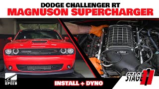 Challenger RT Gains 120 HP  Magnuson Supercharger System [upl. by Gibun]