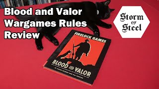 Blood and Valor Wargames Rules Review  Storm of Steel Wargaming [upl. by Simonette]