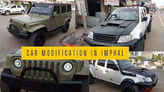 CAR MODIFICATIONS TATA XENON amp MAHINDRA BOLERO [upl. by Amber343]