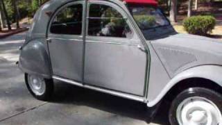 1957 CITROEN 2CV COMPLETELY ORIGINALRESTORED BY MG MOTORING video 3 [upl. by Airdnaz]