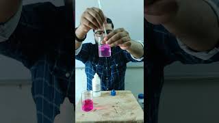 Phenolphthalein indicator is not working in Base  shorts shortsvideo sjw chemical experiment [upl. by Belloir]