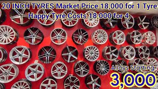 Alloy wheels starts at Rs 3000  Alloy wheels collection  Second hand alloy wheels Businovations [upl. by Nilved941]