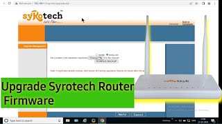 How To Upgrade Syrotech Firmware GPONONT SYGPON1110 WADONT II How to Upgrade Syrotech Router 🔥🔥 [upl. by Darsey]