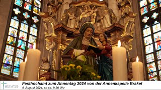 Festhochamt Annentag 2024 Brakel [upl. by Estrella]