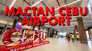 Mactan Cebu International Airport Terminal 1 Walk [upl. by Ami]