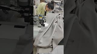 Curtain hemming machine automatic curtain stitichingtextilemachine curtains shorts viral [upl. by Nosam483]