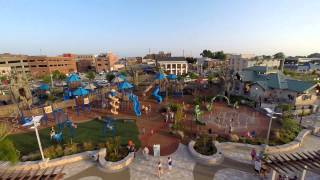 Owensboro Kentucky Downtown Riverfront Aerial HD [upl. by Seabrooke]