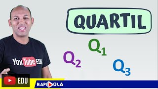 🔥 QUARTIS DADOS SIMPLES  1º 2º e 3º QUARTIL [upl. by Quintin]