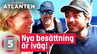 Peter Forsberg Clara Henry Dante Zia  nästa säsongs besättning är iväg  Över Atlanten  Kanal 5 [upl. by Kiernan]