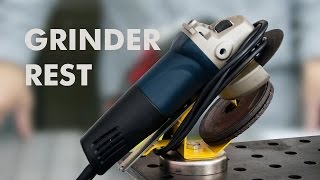 The Strong Hand Tools Grinder Rest holds 5quot Grinders [upl. by Nicks365]