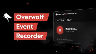 Game Event Recorder  Overwolf DevTools [upl. by Hutton626]