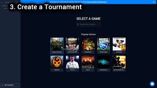 How to Create a Tournament on Battlefy [upl. by Narod975]