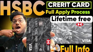 HSBC CREDIT CARD FOR LIFETIME FREE FULL LIVE APPLY PROCESS OF HSBC CASHBACK CREDIT CARD [upl. by Almund]