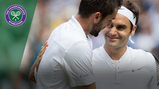 Roger Federer v Marin Cilic highlights  Wimbledon 2017 final [upl. by Rhetta]