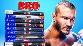 Hitting a RKO in Every WWE 2K Game [upl. by Osmund]