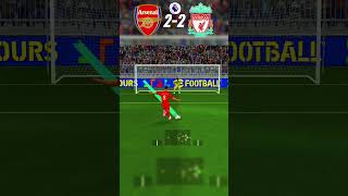 MATCH OF THE WEEK ARSENAL vs LIVERPOOL efootball2025 efootball shorts [upl. by Yralam392]